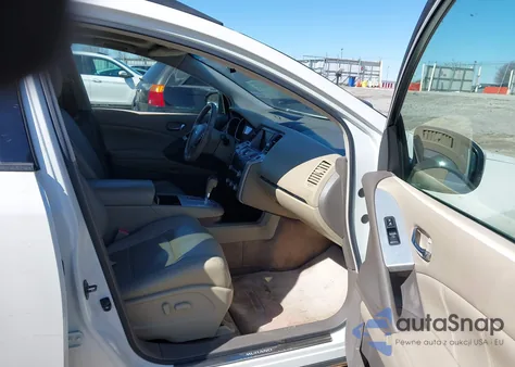 2012 Nissan Murano Sl from USA, damaged, VIN JN8AZ1MUXCW103848